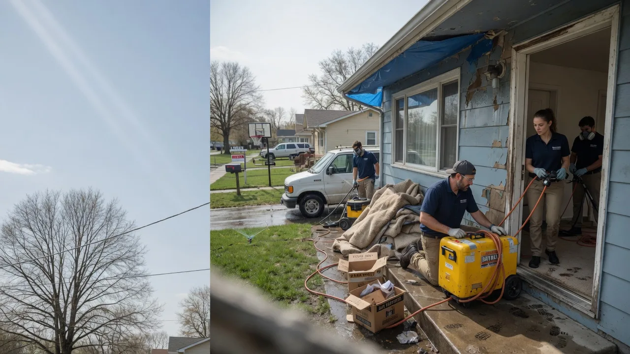 Basement Flood Cleanup in Cannelburg, IN near me